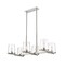 Z-Lite Callista 6 Light Chandelier, Polished Nickel & Clear 3032-6L-PN - alternate 1